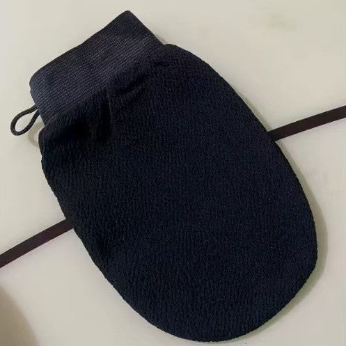 Men Women Exfoliating Bath Glove Coarse Sand Scrubbing Mitt Back Shower Tool