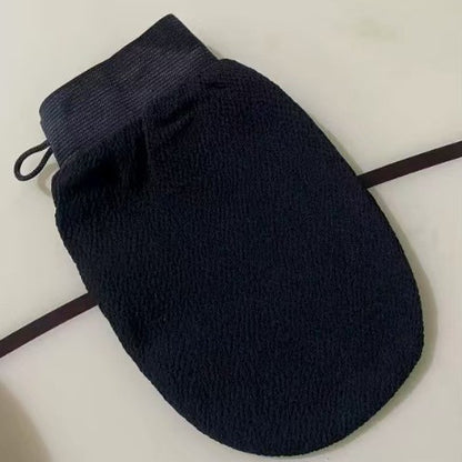 Men Women Exfoliating Bath Glove Coarse Sand Scrubbing Mitt Back Shower Tool