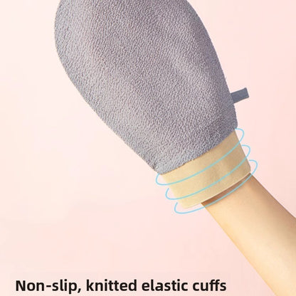 Men Women Exfoliating Bath Glove Coarse Sand Scrubbing Mitt Back Shower Tool